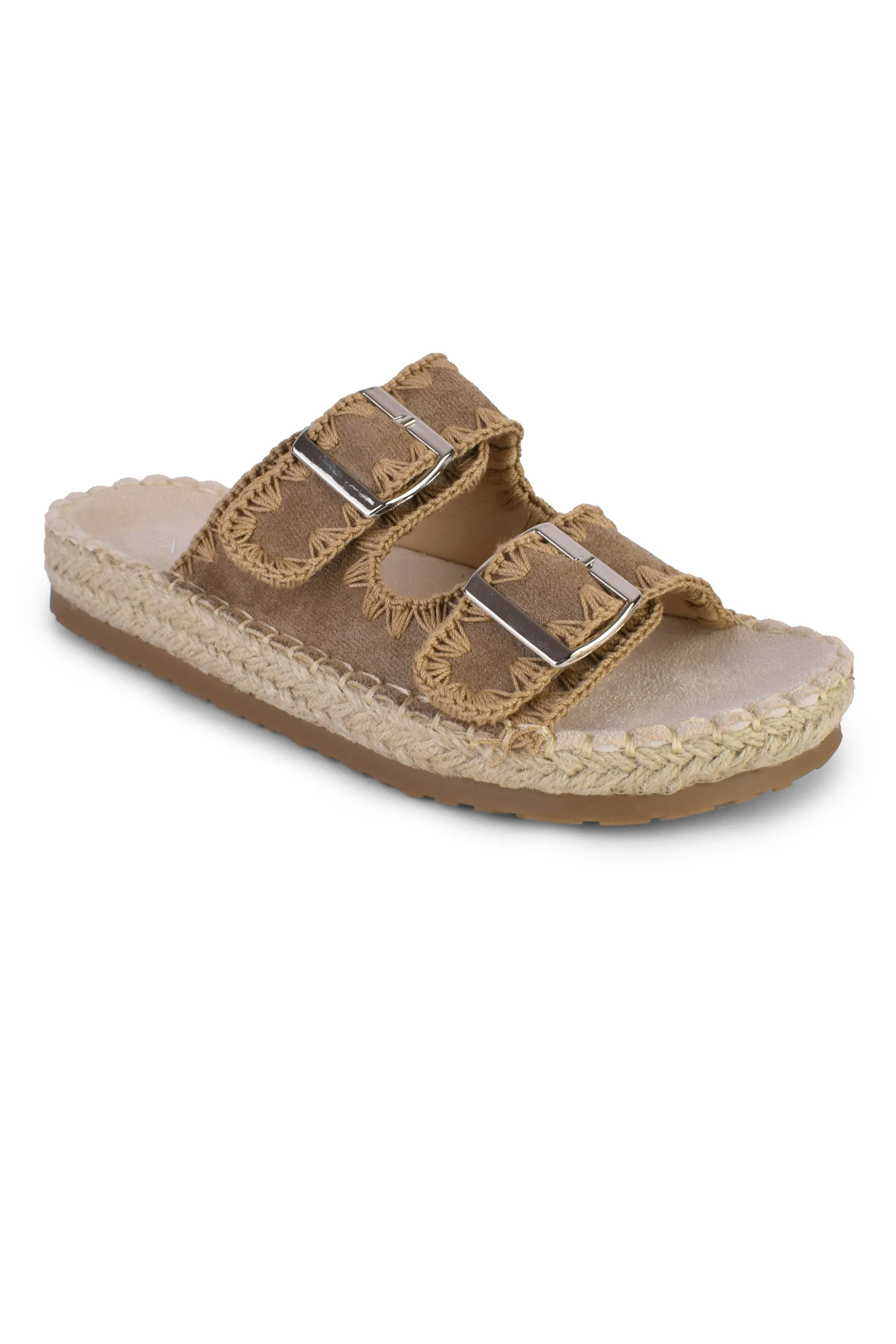 01-5251 Flat Buckle Slipper