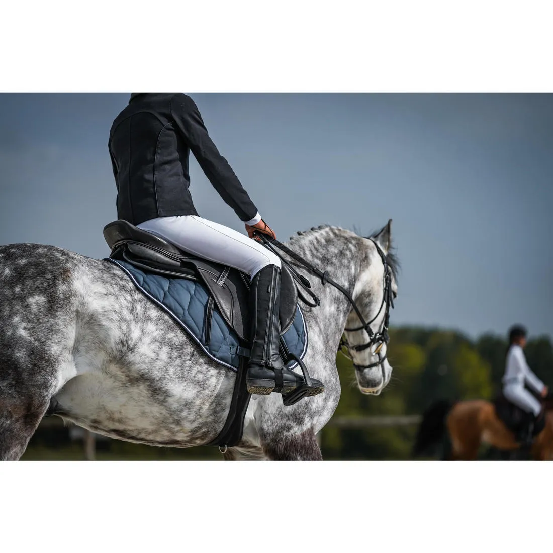 500 Adult Horse Riding Jodhpur Boots - Black