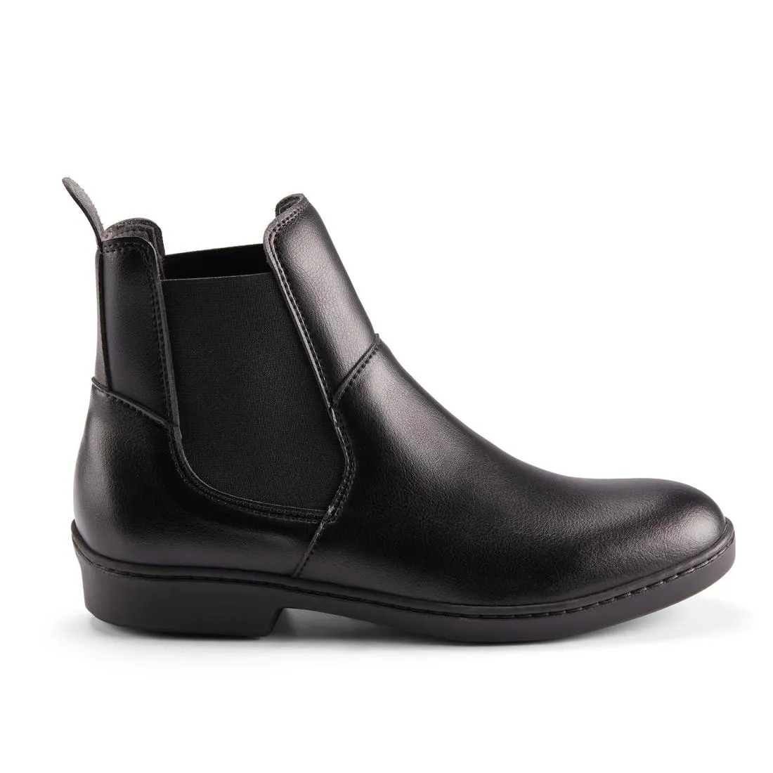 500 Adult Horse Riding Jodhpur Boots - Black