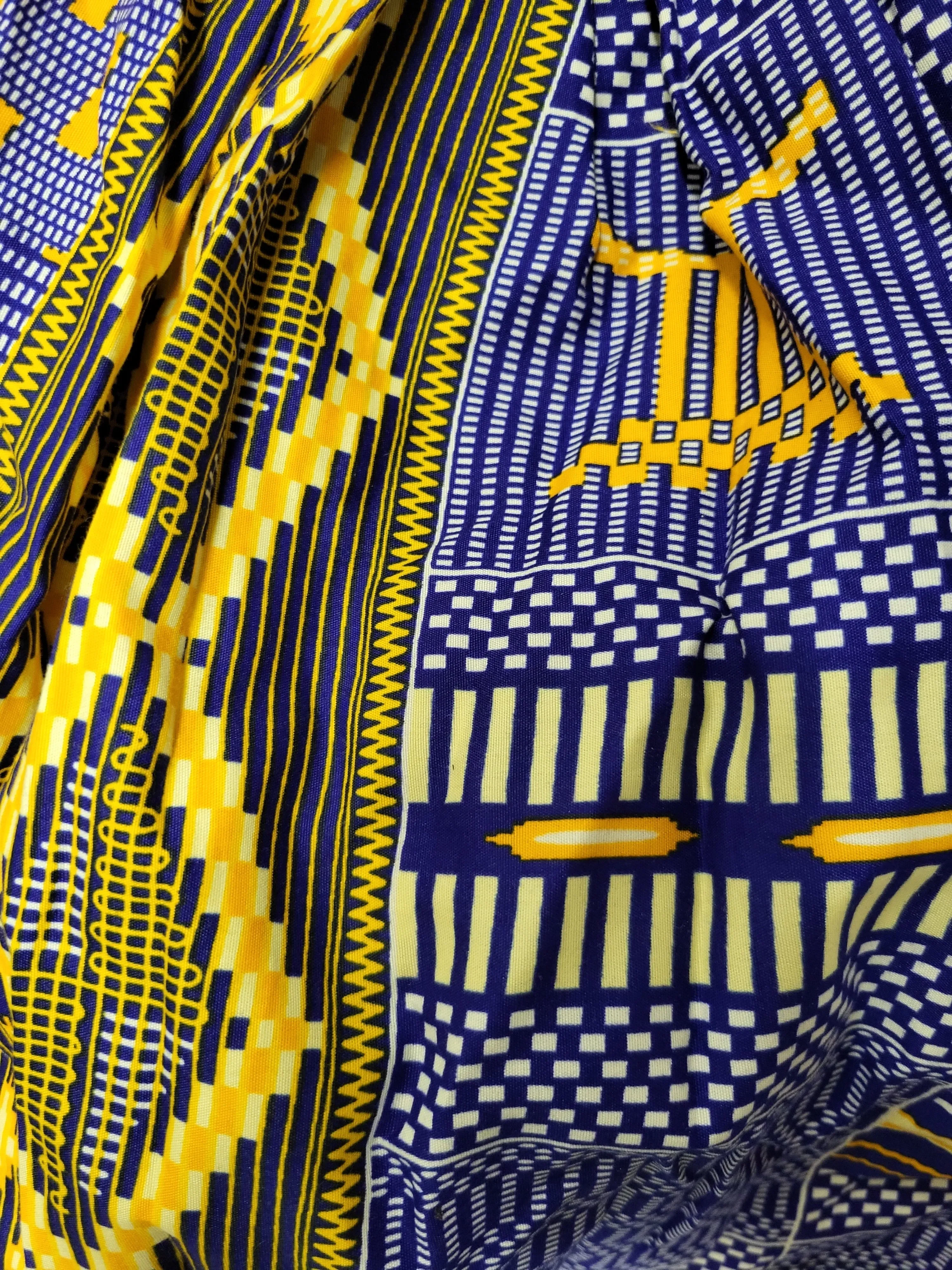 African Print Stretch Jumpsuits