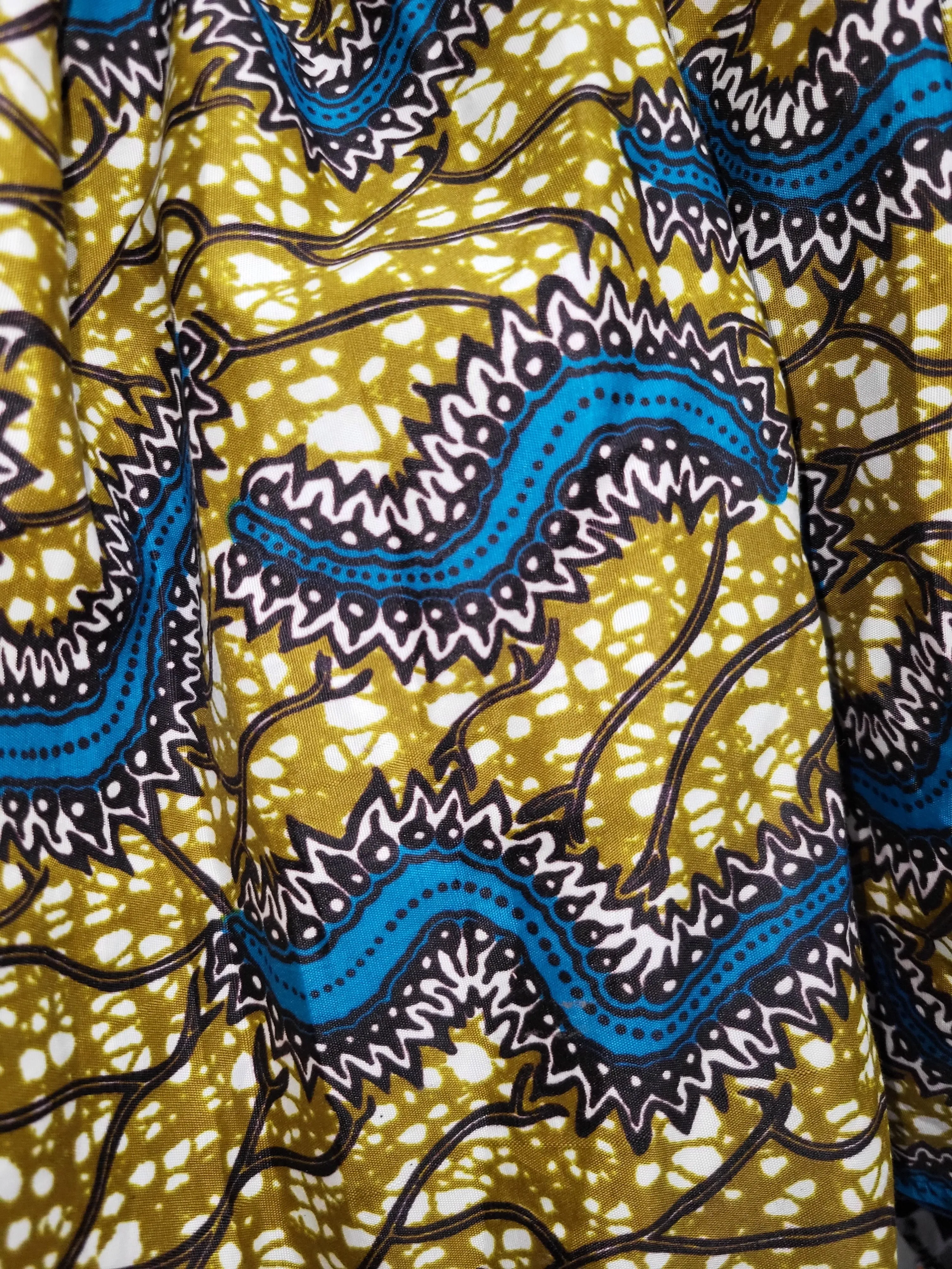 African Print Stretch Jumpsuits