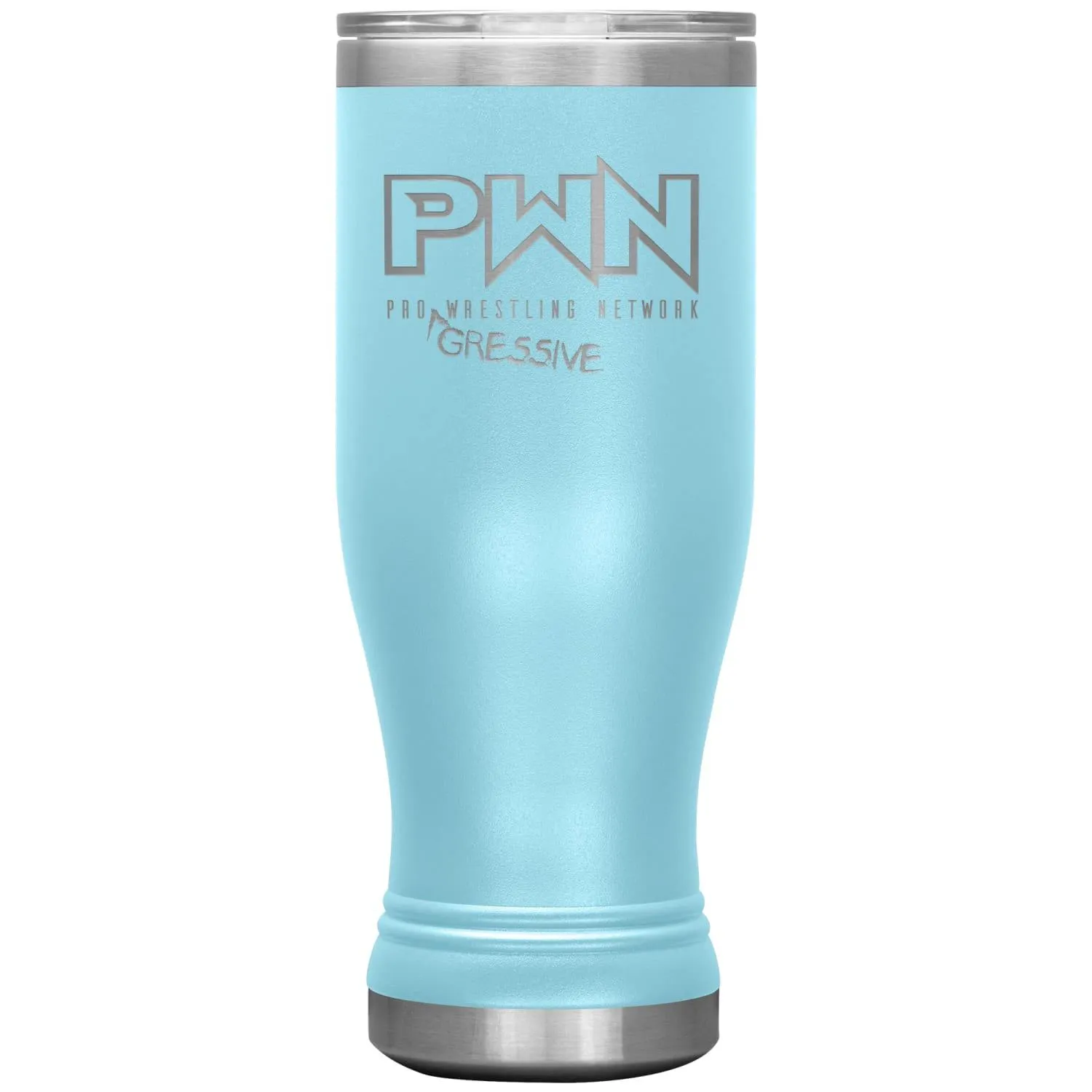 All Nerds Here PWN Progressive Logo 20oz BOHO Vacuum Tumbler