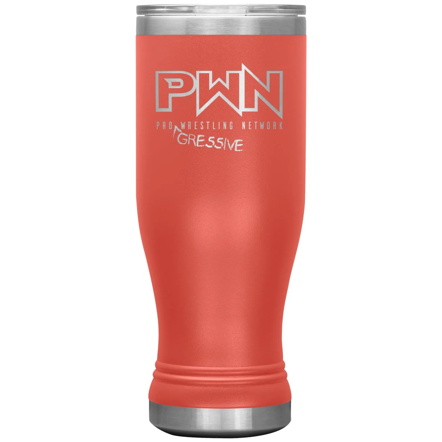 All Nerds Here PWN Progressive Logo 20oz BOHO Vacuum Tumbler