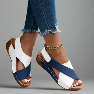 Alwine | Handmade Wedge Sandals made from Premium Material