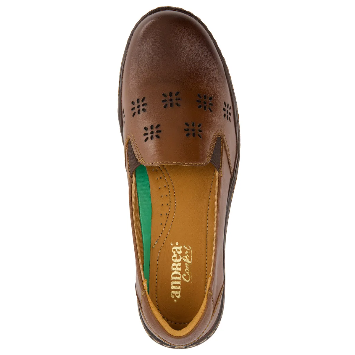 Andrea Exclusive Comfort Leather Flats 84792