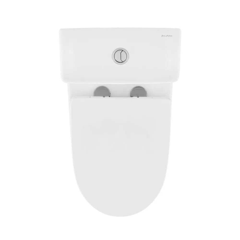 Arles One-Piece Elongated Toilet Vortex Dual-Flush 0.8/1.18 gpf