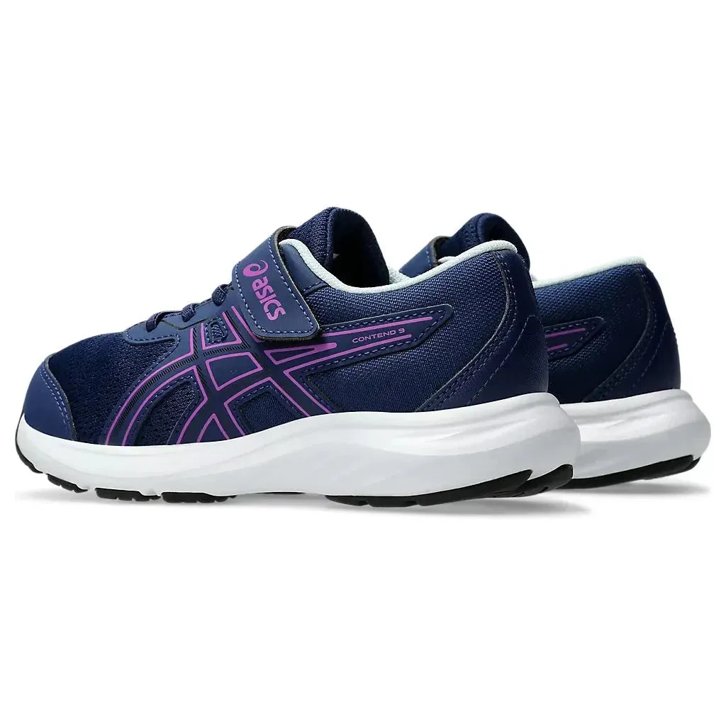 Asics Contend 9 PS Girls Blue Expanse/Bold Magenta