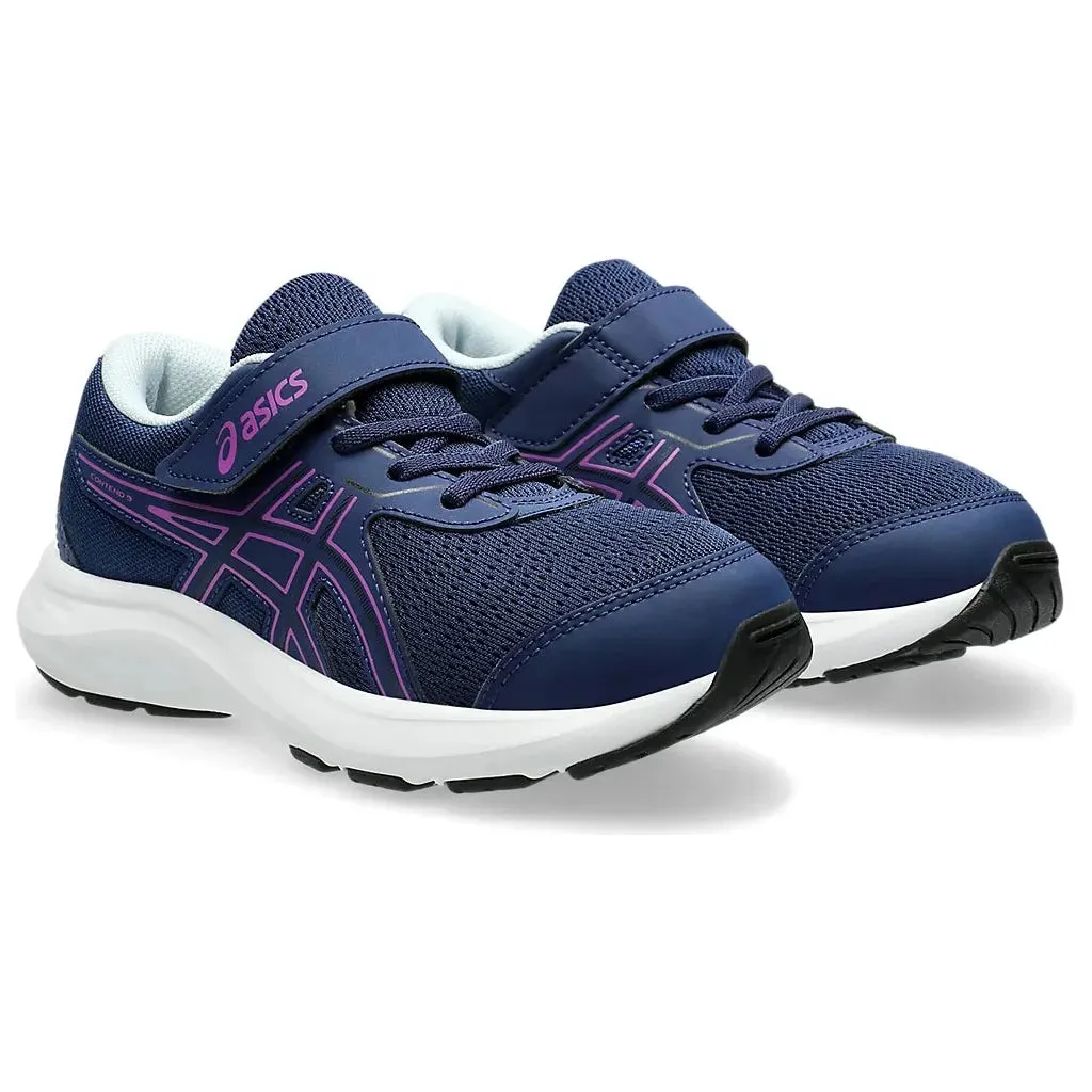 Asics Contend 9 PS Girls Blue Expanse/Bold Magenta