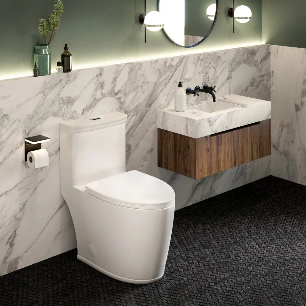 Beau One-Piece Elongated Toilet Dual-Flush 1.1/1.6 gpf