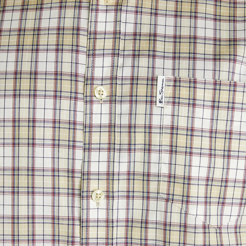 Ben Sherman Tartan Check Shirt Long Sleeve