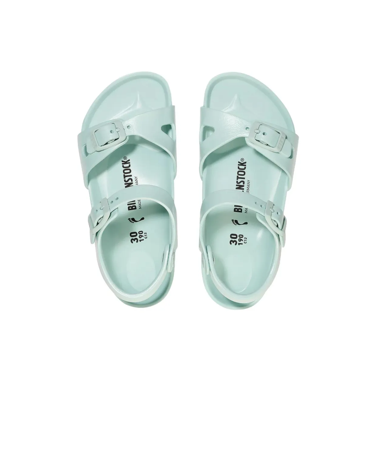 Birkenstock Kids Rio EVA Surf Green Sandals