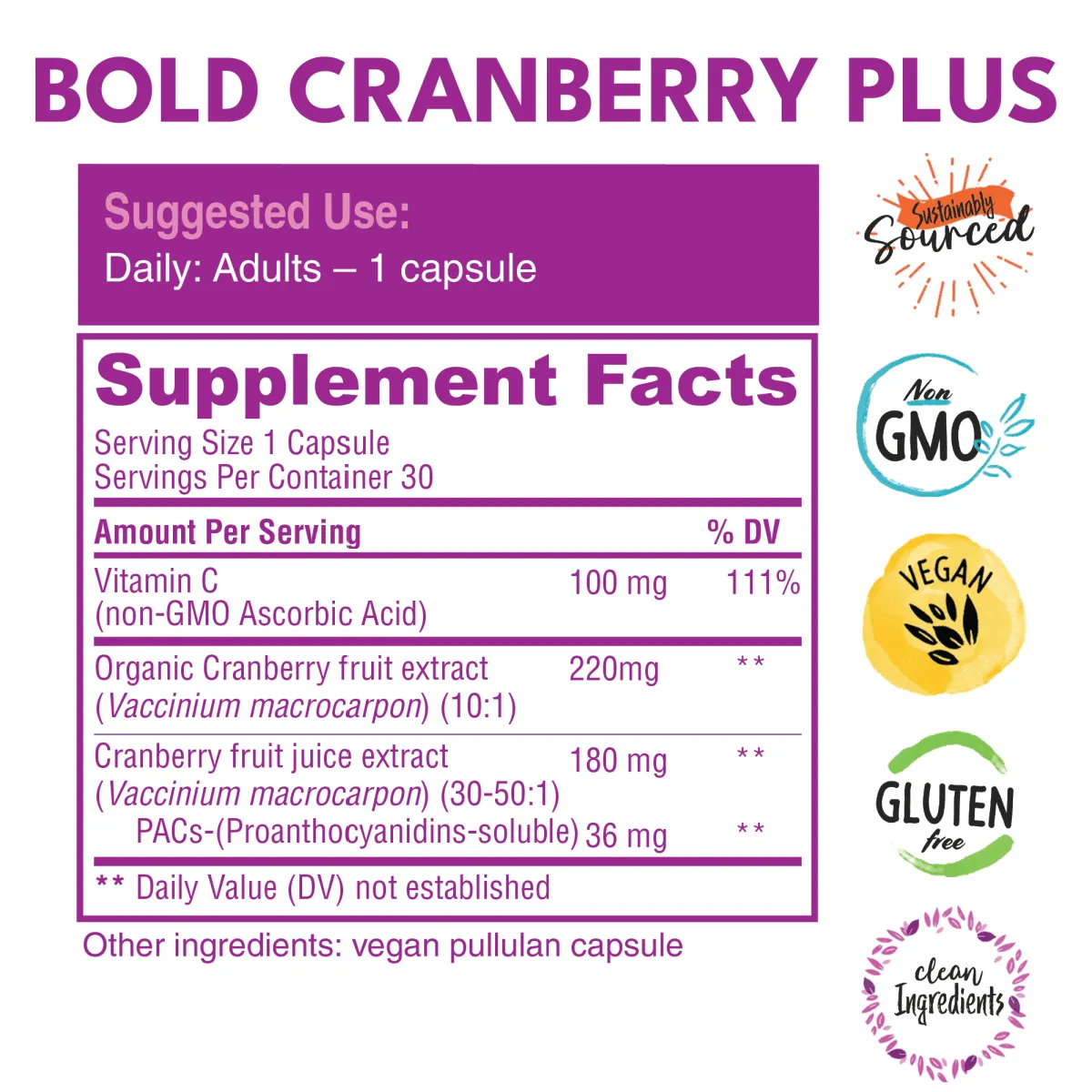 Bold Cranberry Plus