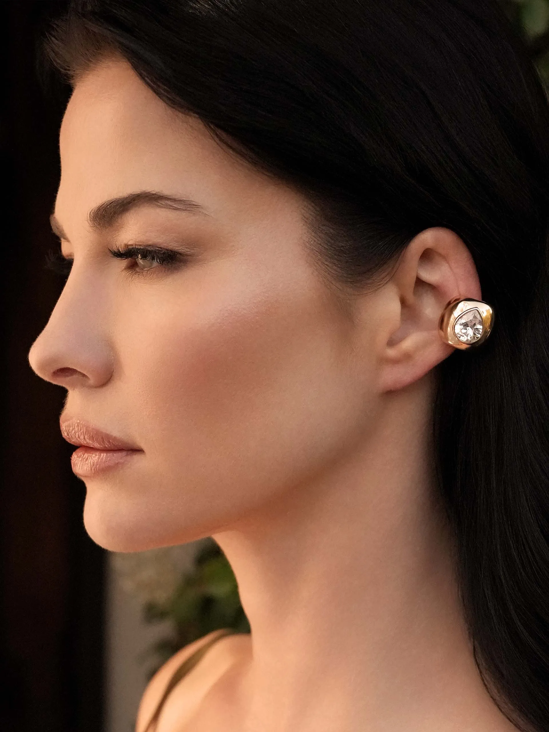 Bold Crystal Ear Cuff