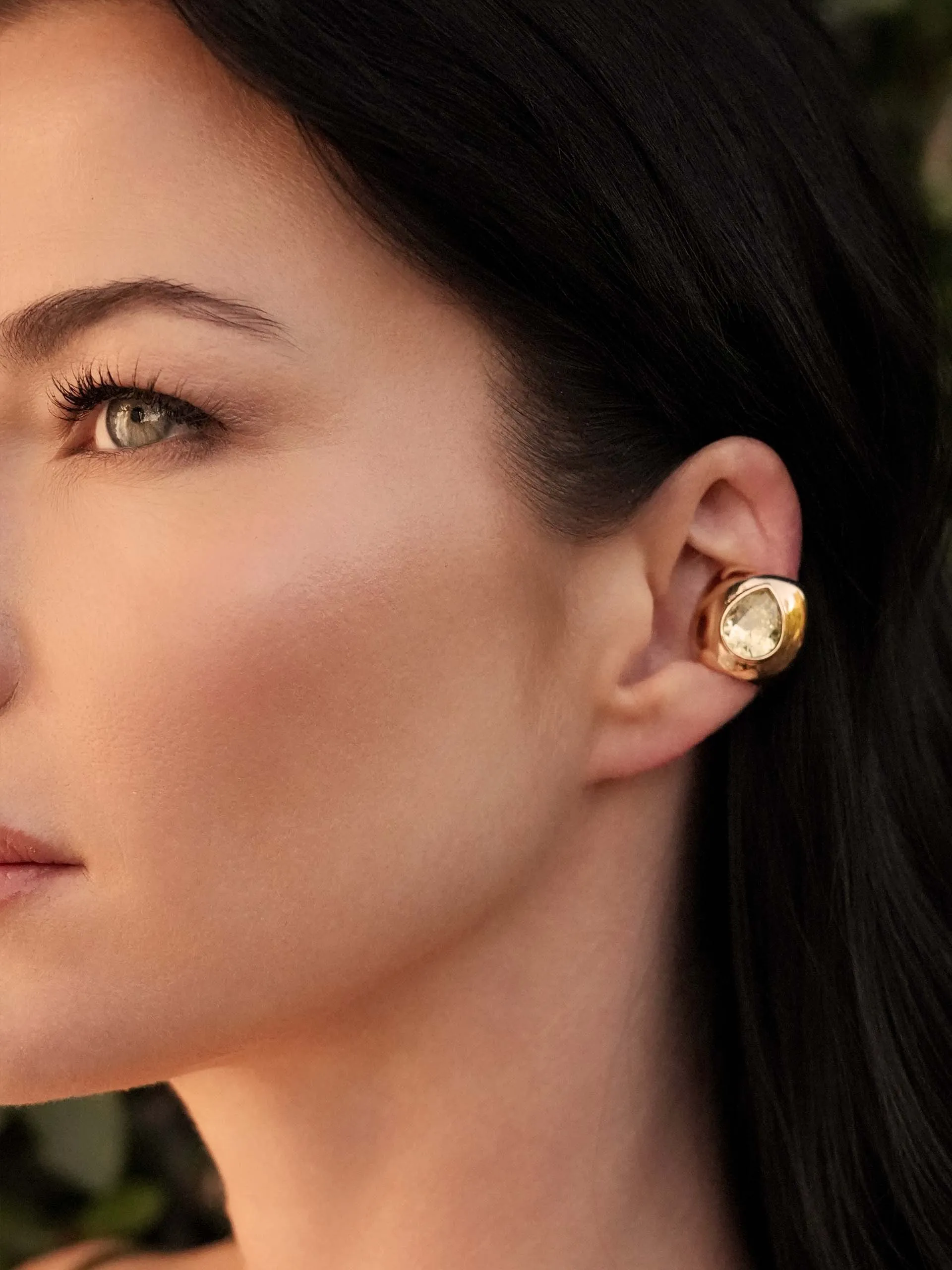 Bold Crystal Ear Cuff
