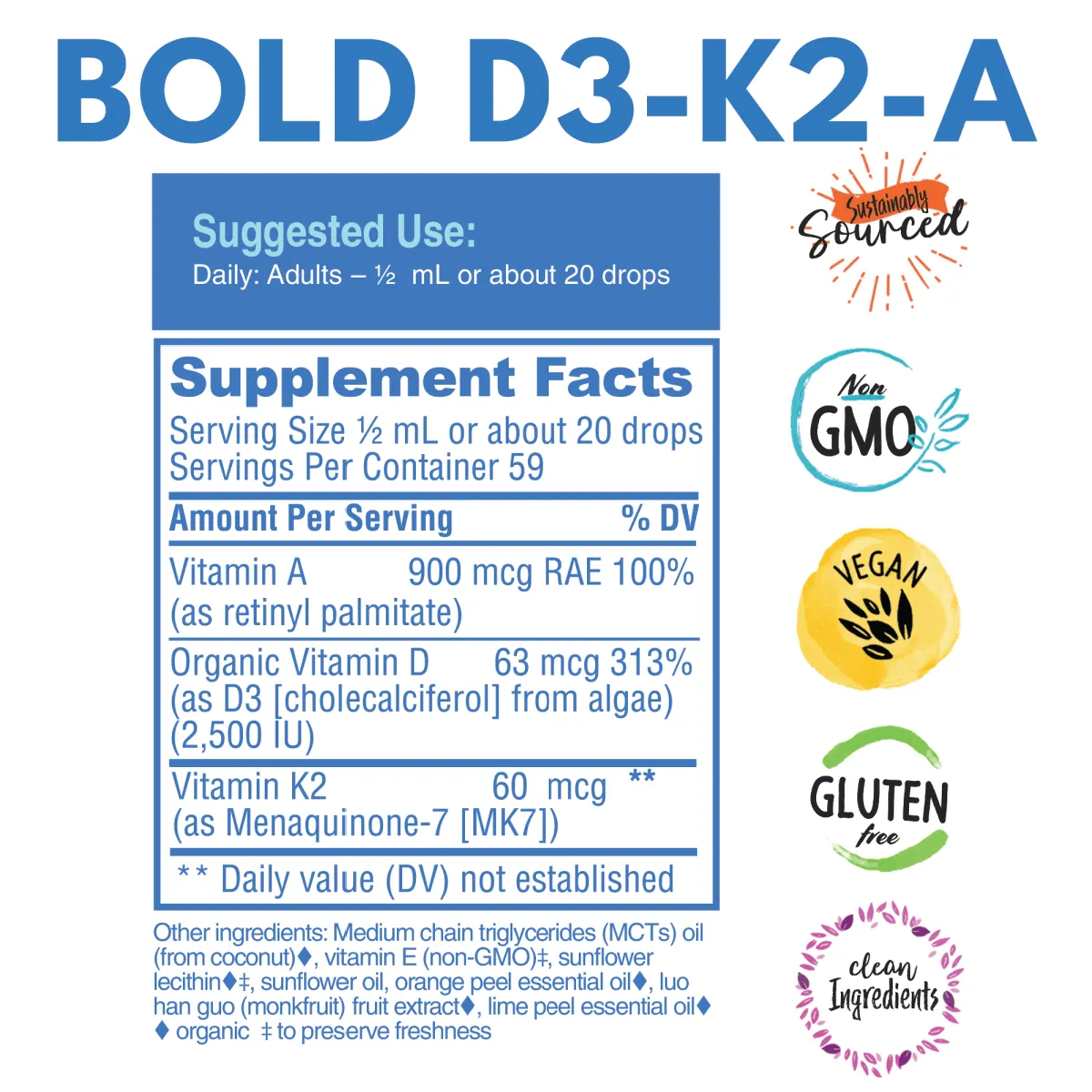 Bold D3-K2-A