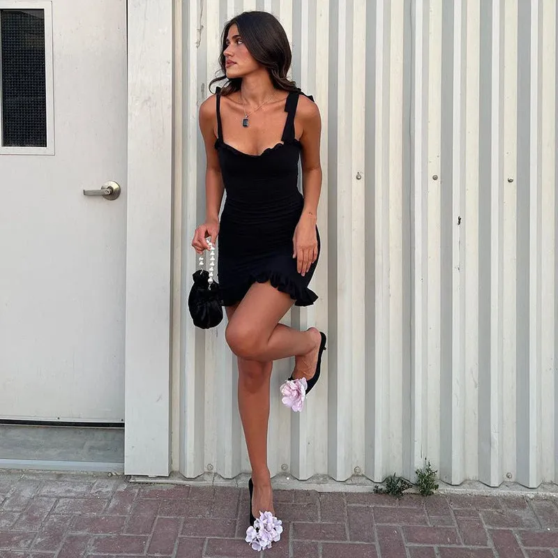 Bold  Sexy Off-Shoulder Strapless Short Dress for Chic Nights Out