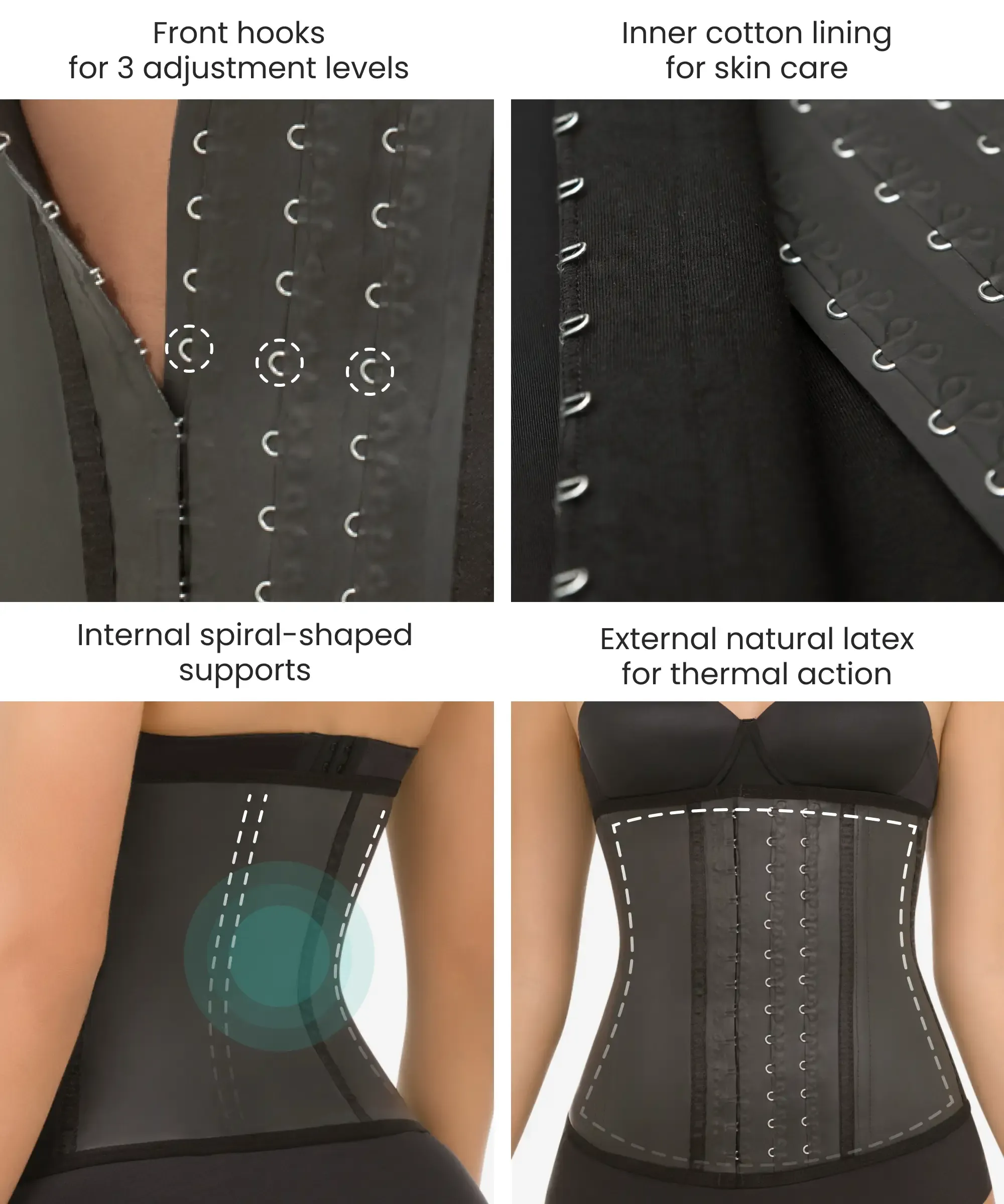 Bundle weight loss essentials - Waist trainers 1332   Shorts 1504