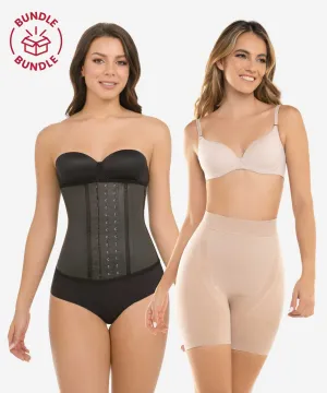 Bundle weight loss essentials - Waist trainers 1332   Shorts 1504