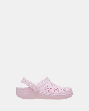 Classic Floral Cut Out Inf G Pink Milk