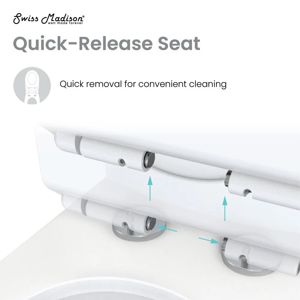 Concorde One-Piece Square Left Side Flush Handle Toilet 1.28 gpf