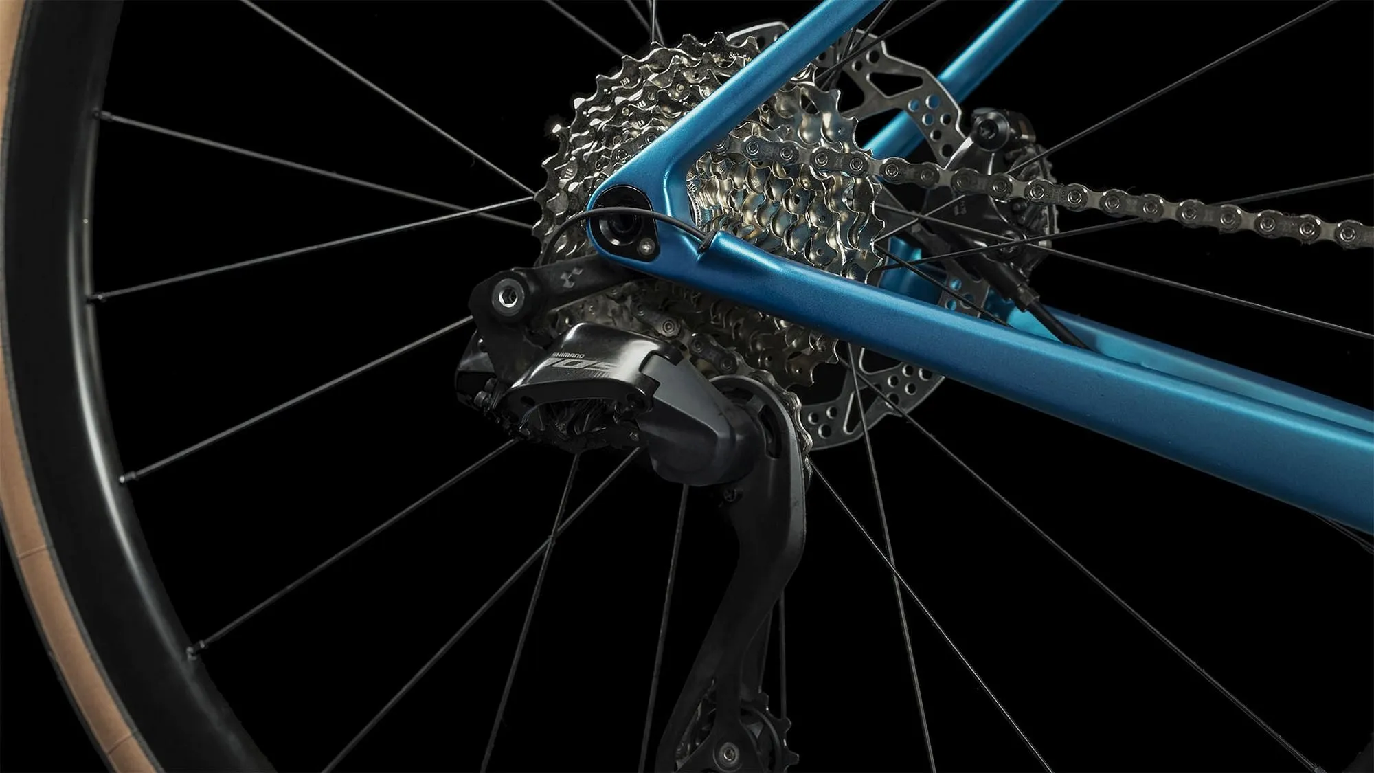 CUBE ATTAIN GTC SLX FROZENTEAL/BLACK