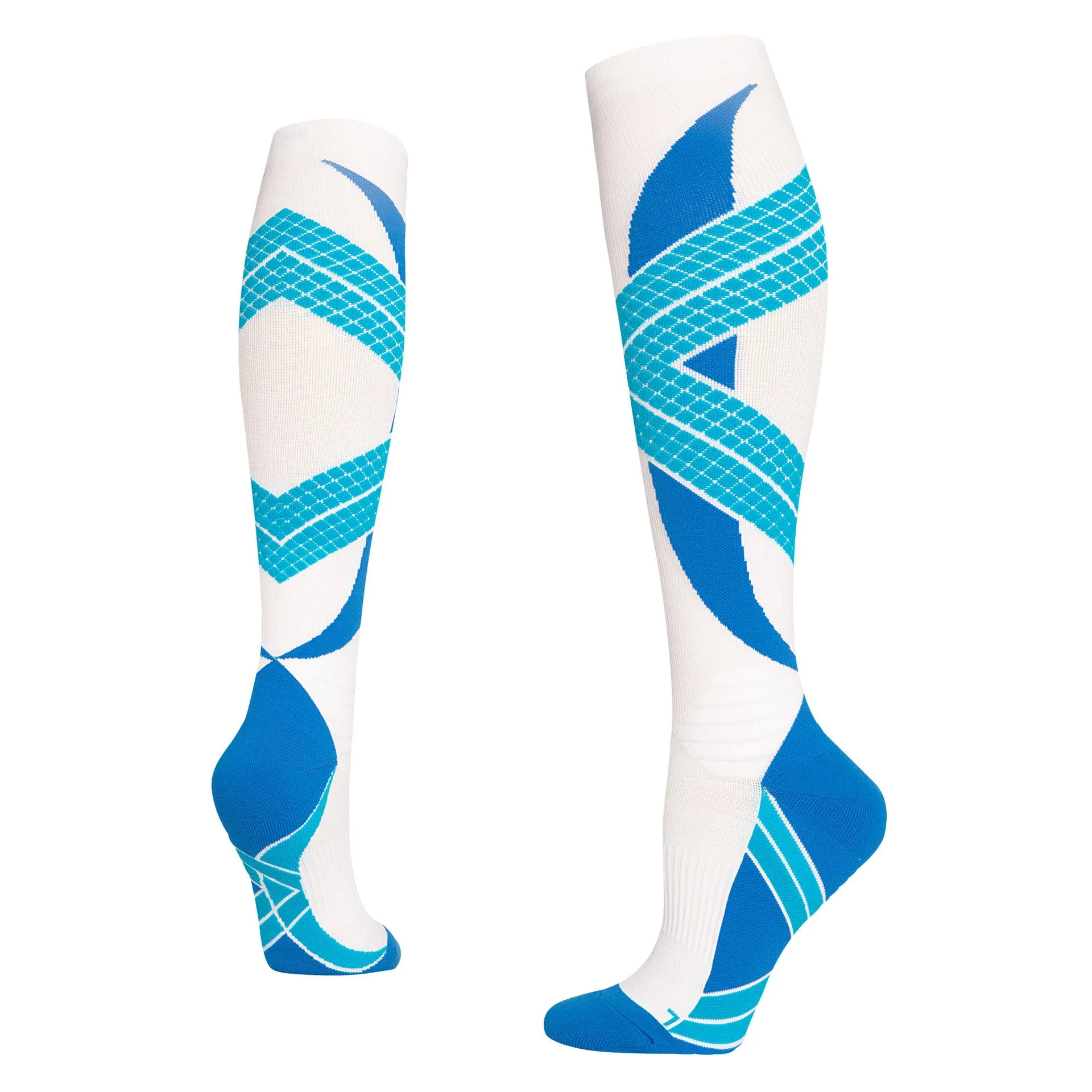 Cushioned Compression Running Over The Calf Socks | 1 Pair