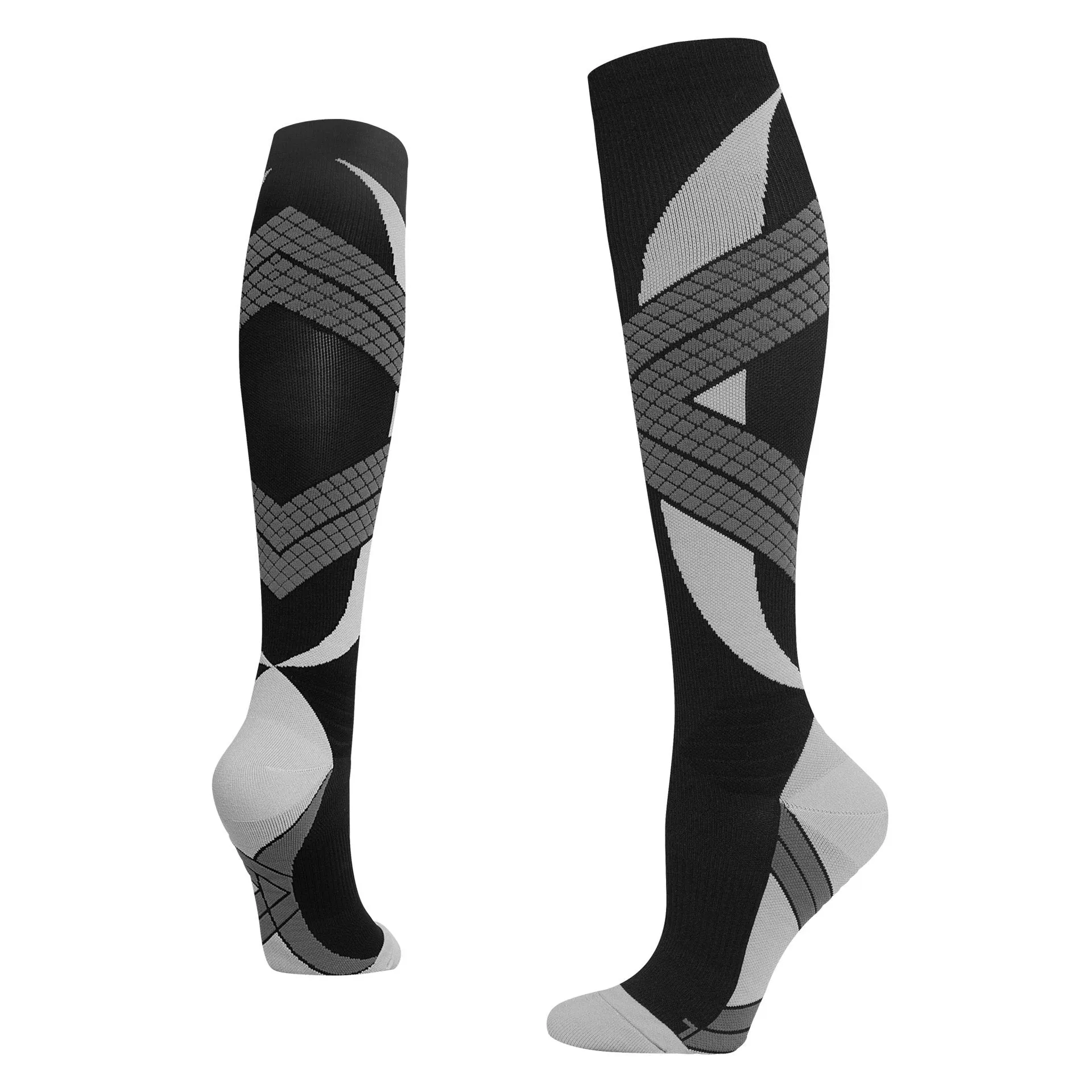 Cushioned Compression Running Over The Calf Socks | 1 Pair