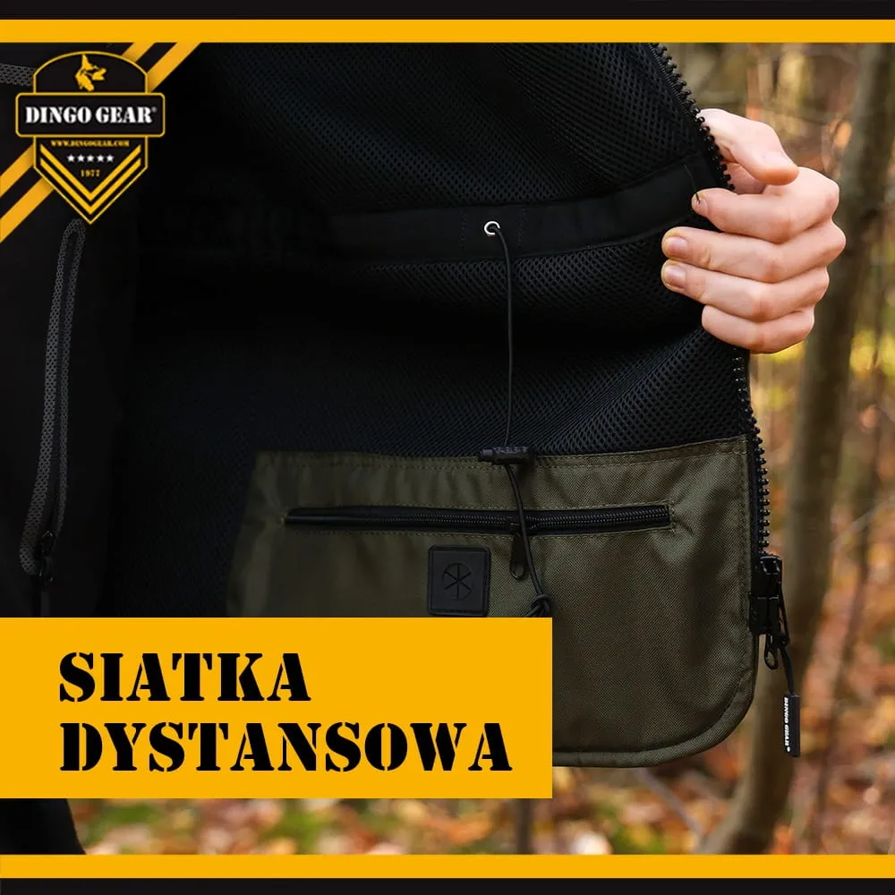 Dingo Gear All-season Training Vest with Hood - Green