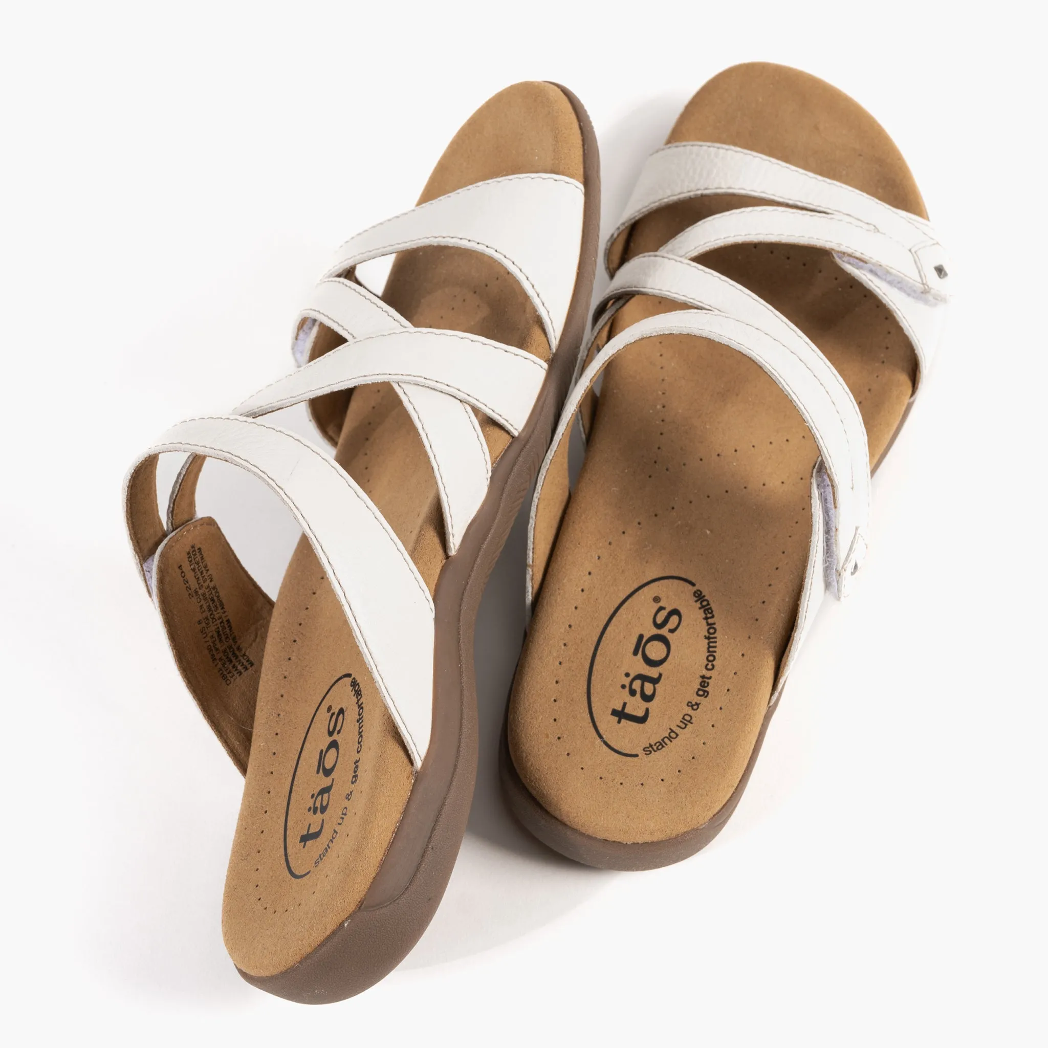 DOUBLE U - WHITE - LEATHER