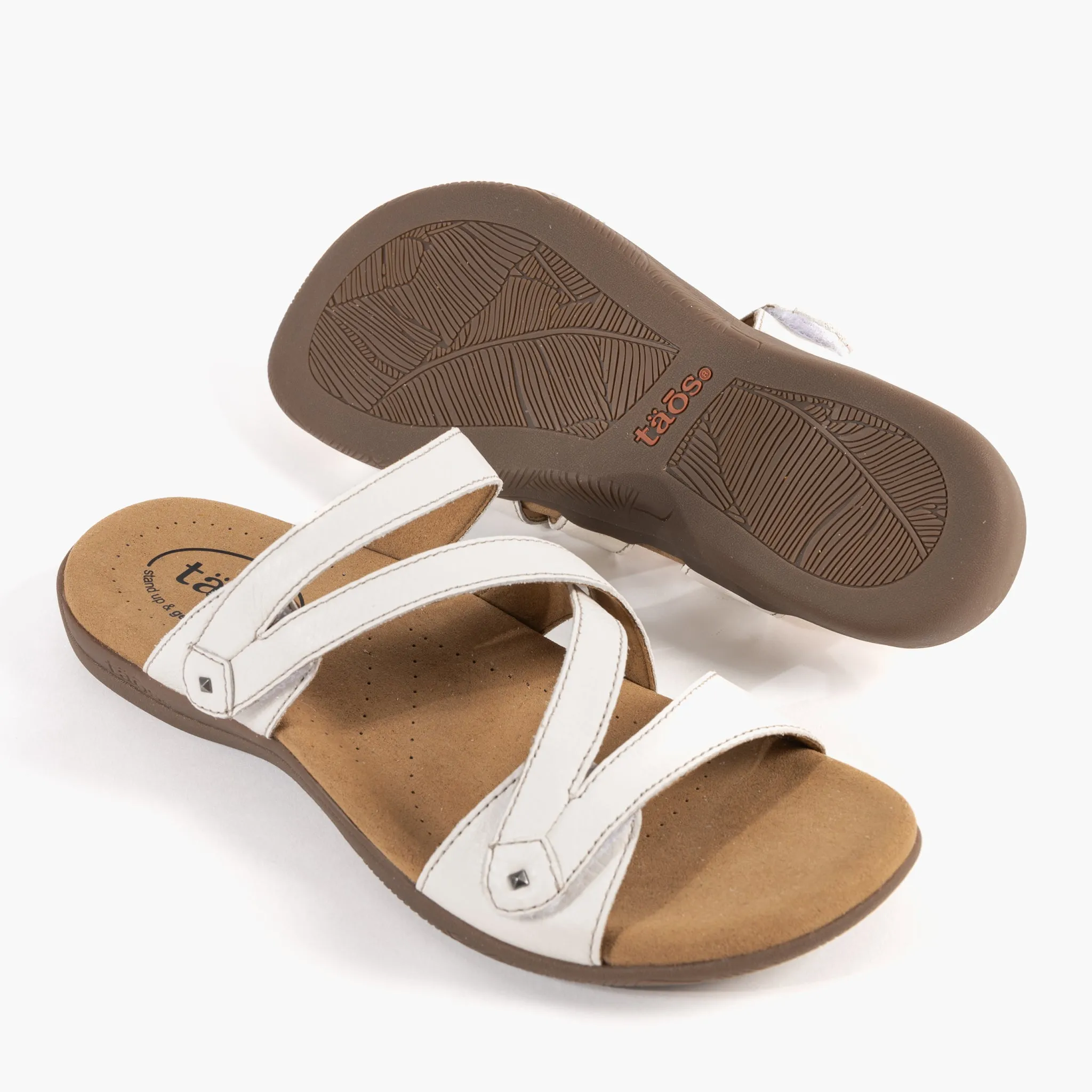 DOUBLE U - WHITE - LEATHER