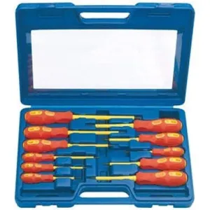 Draper Vde Approved Fully Insulated Screwdriver Set (11 Piece) Dr-69234