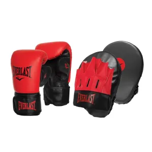 Everlast Tempo Bag Glove And Mitt Combo