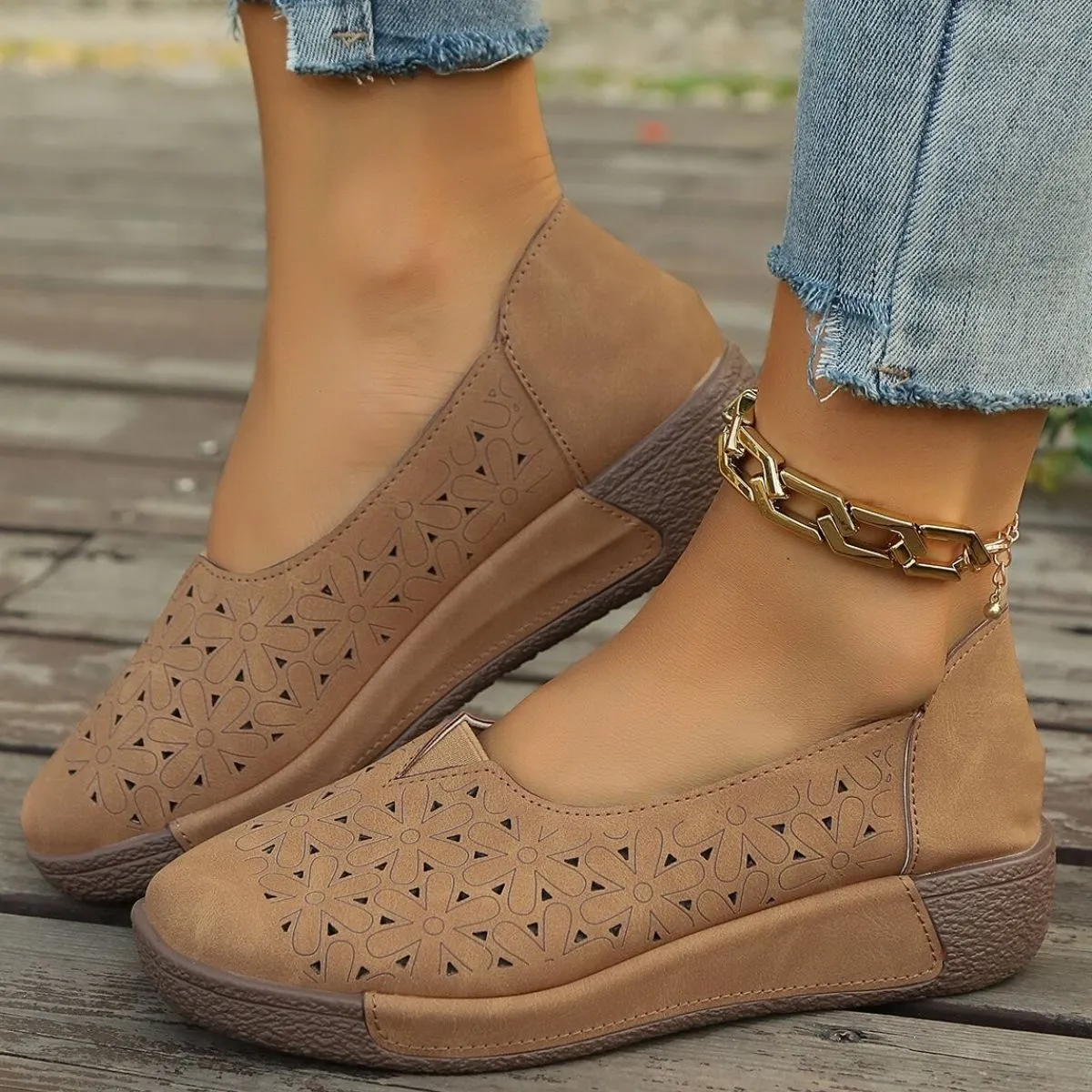 Everyday Glow Platform Slip-Ons