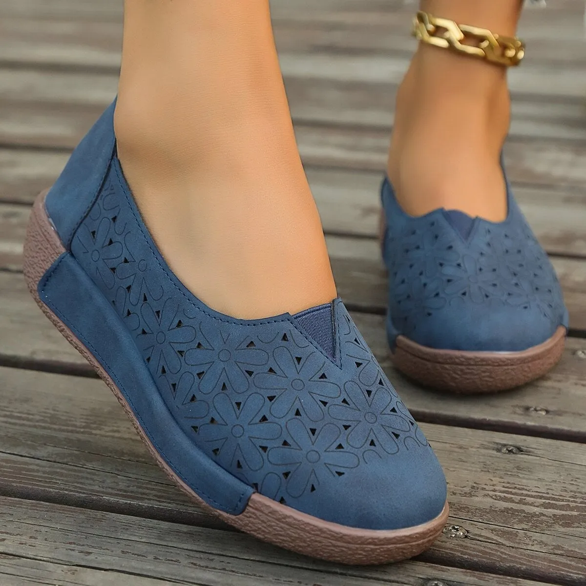 Everyday Glow Platform Slip-Ons
