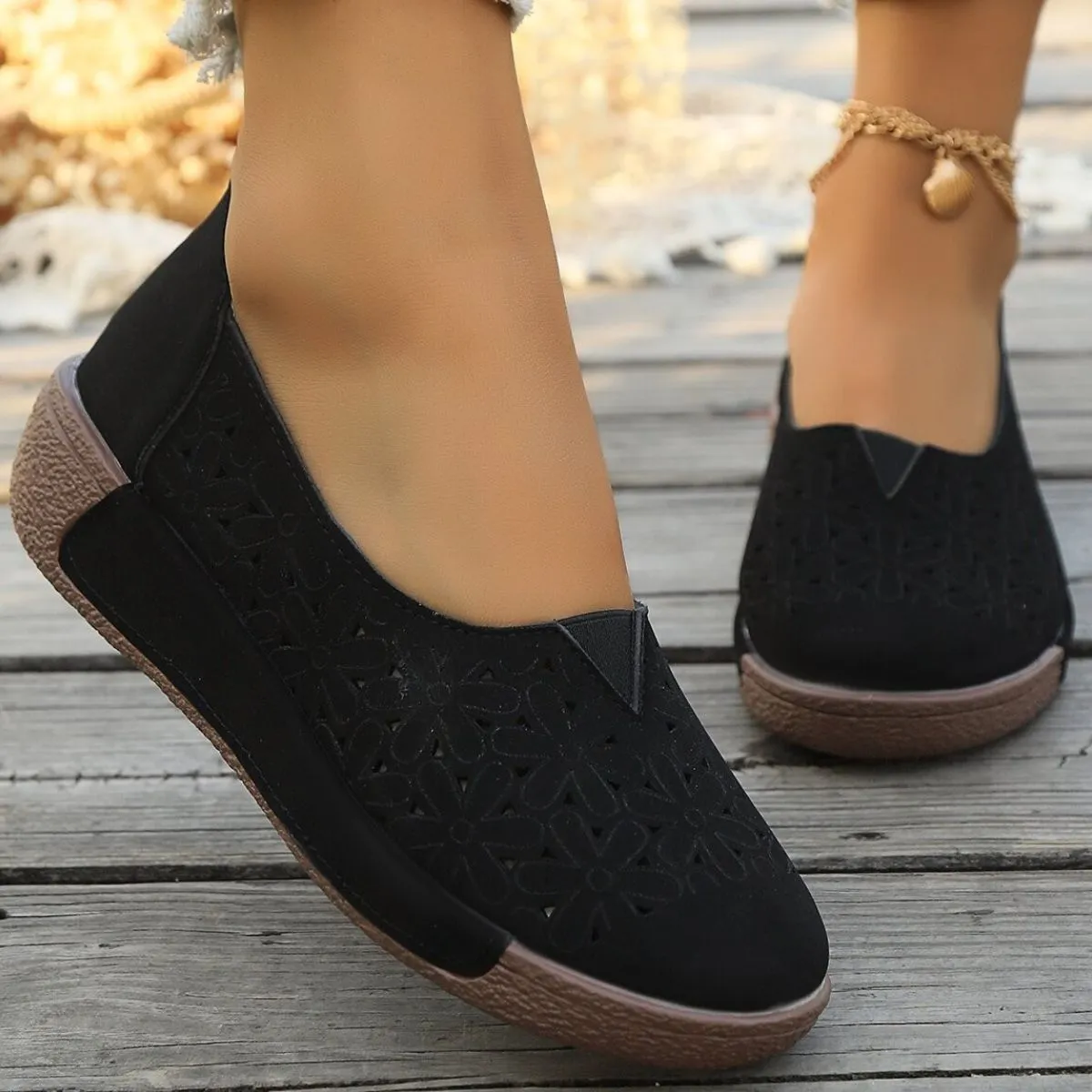 Everyday Glow Platform Slip-Ons