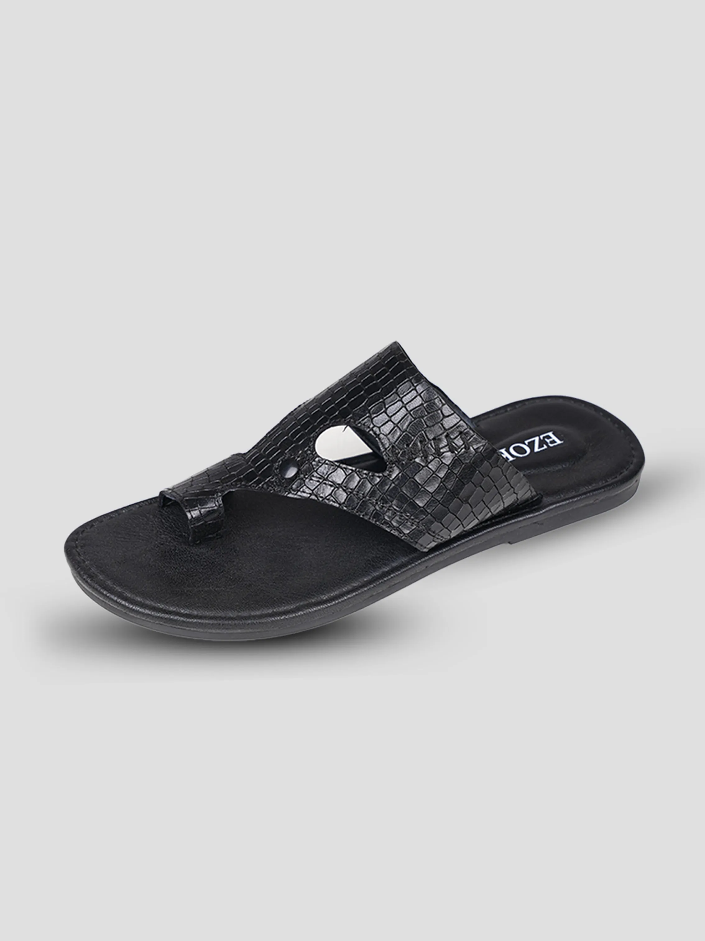 Ezok Men's Genuine Leather Sandals Comfortable, Stylish, and Durable Footwear for Summer