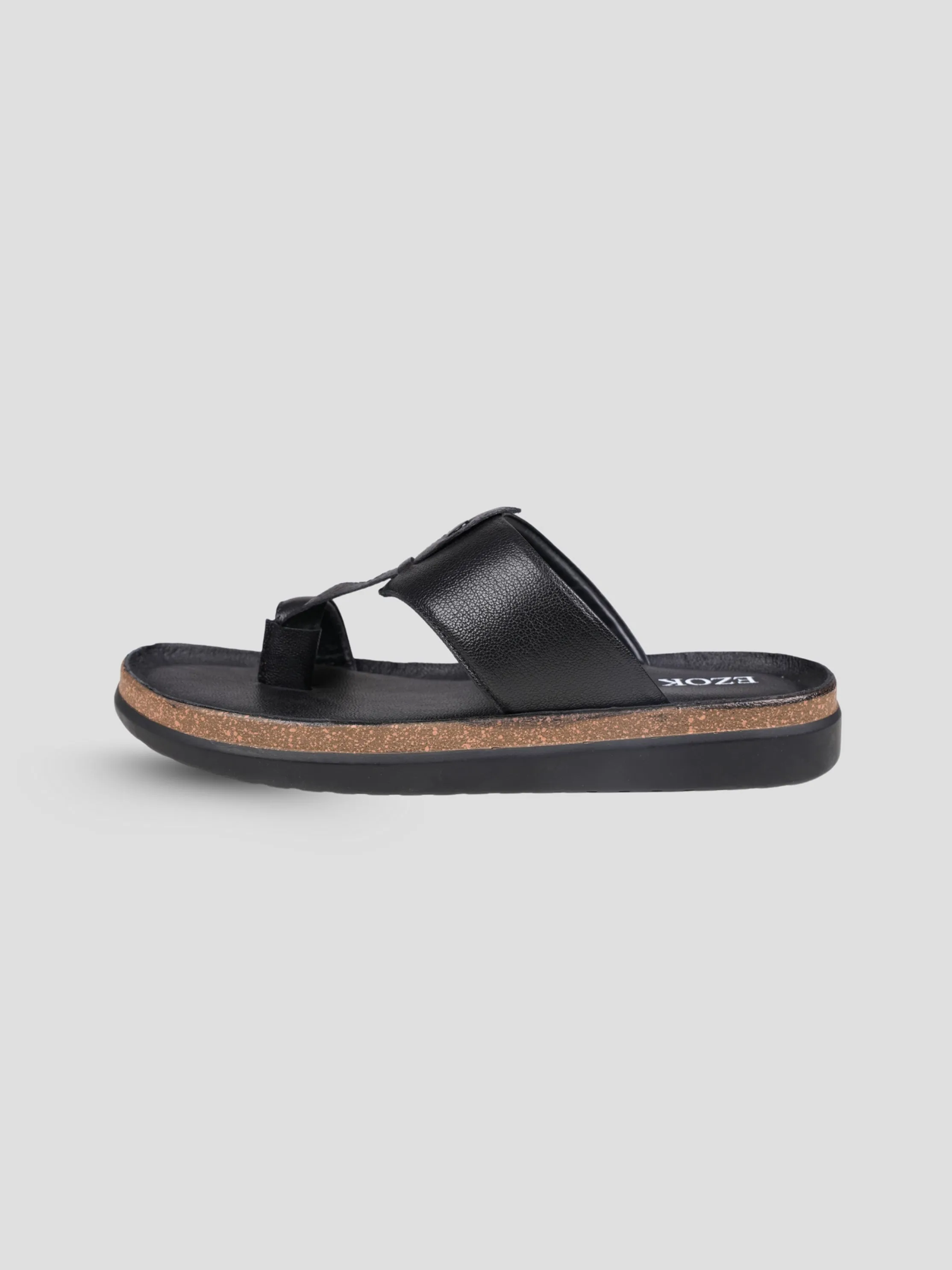 Ezok Men's Genuine Leather Sandals Comfortable, Stylish, and Durable Footwear for Summer