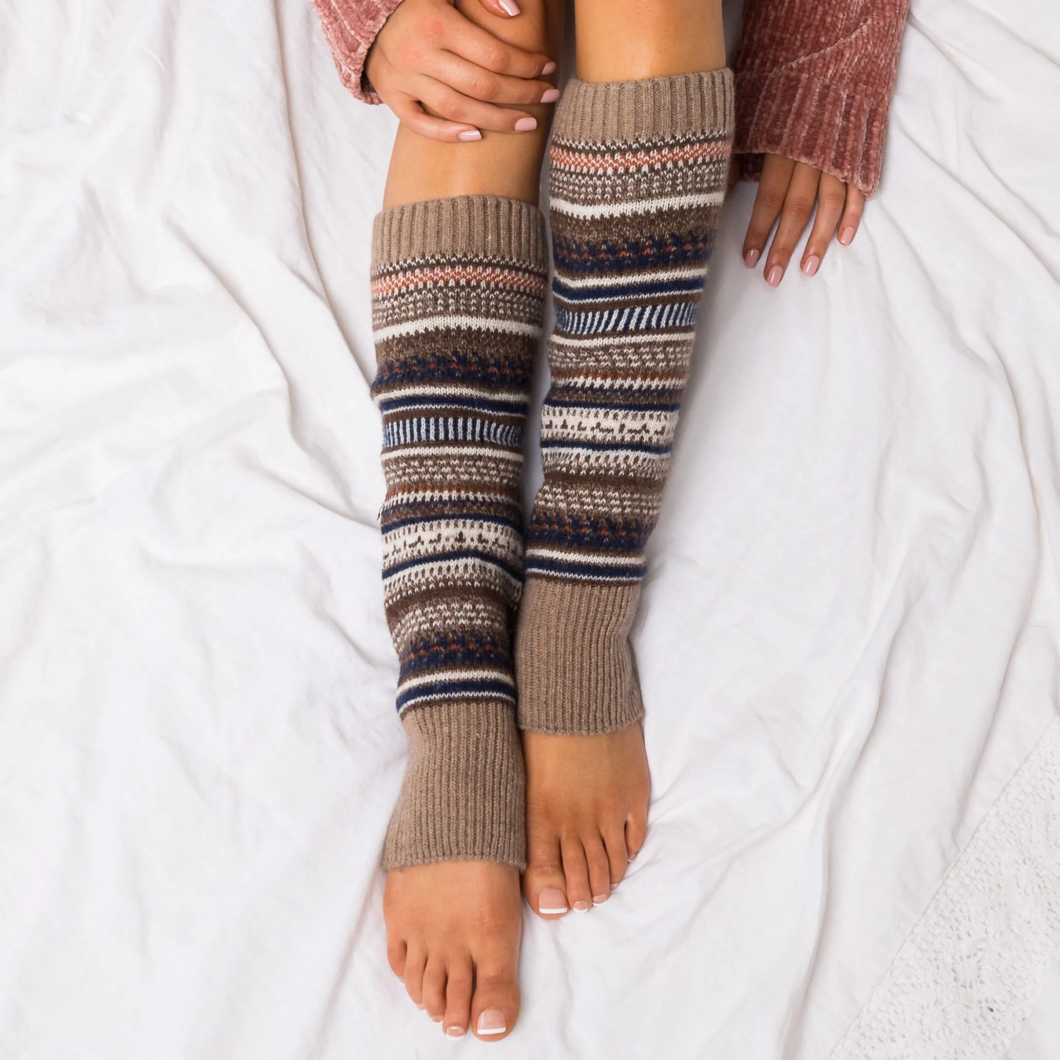 Fairisle Leg Warmers