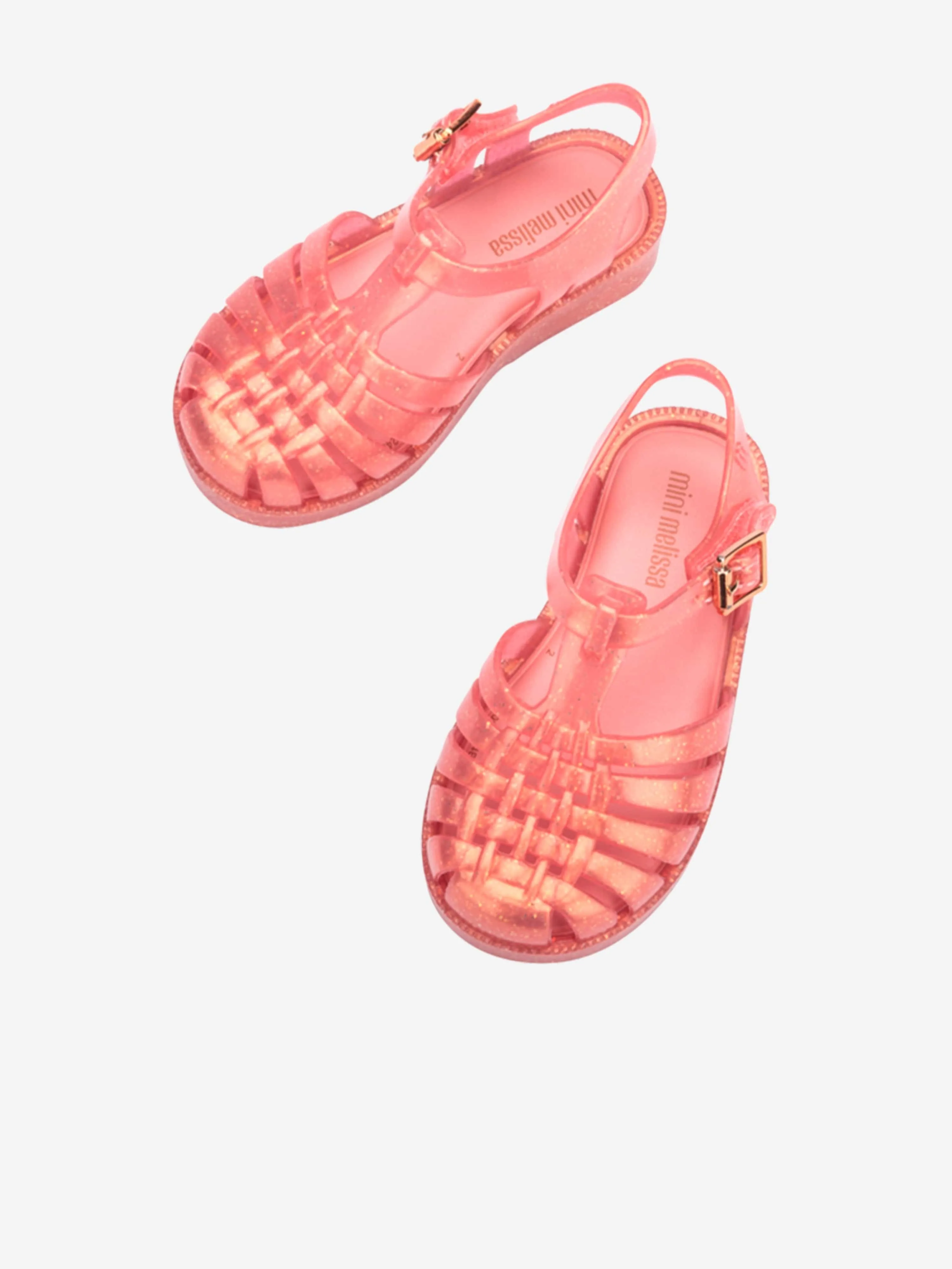 Girls Possession Shiny Sandals in Pink