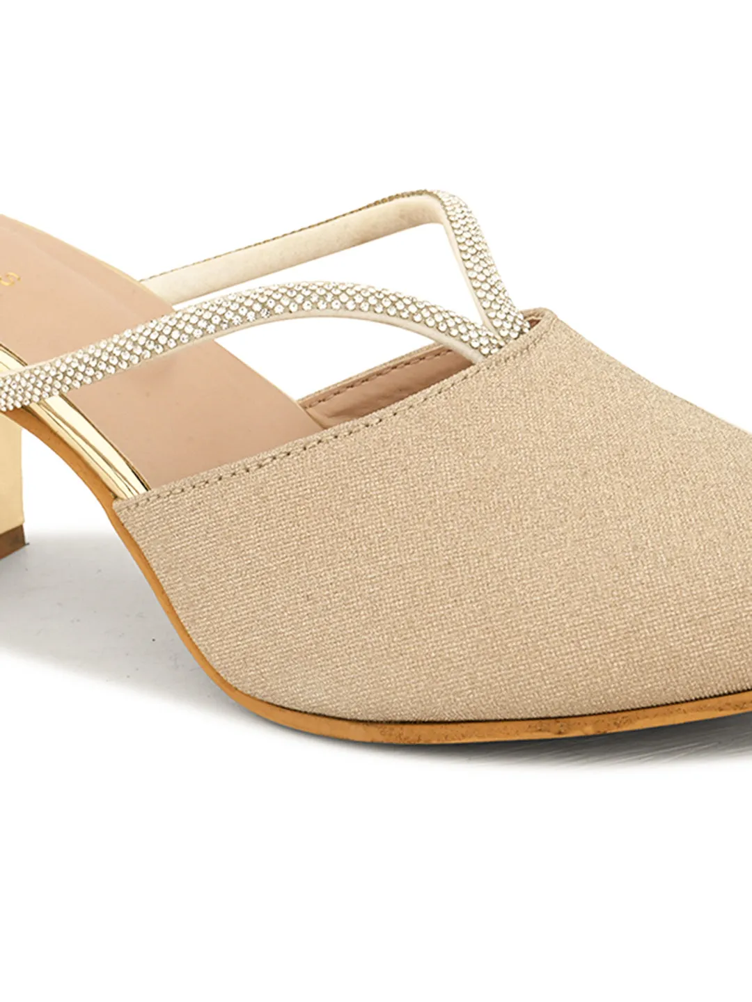 Graceful & Trendy  Slip-On Heels