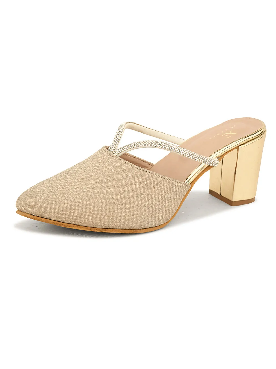 Graceful & Trendy  Slip-On Heels