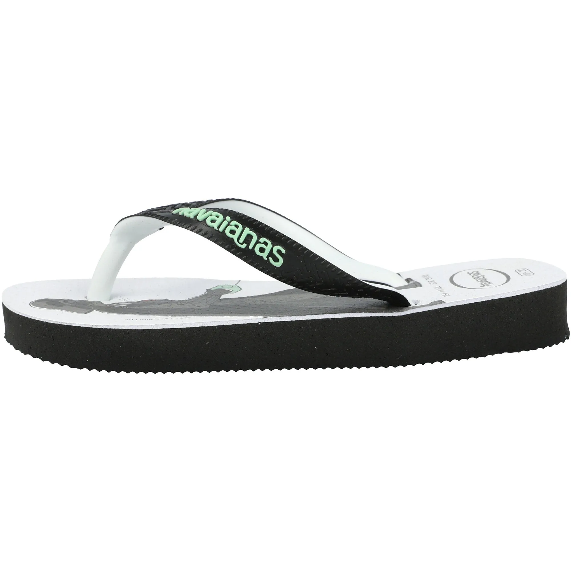 Havaianas Kids Top Star Wars Flip Flops Black