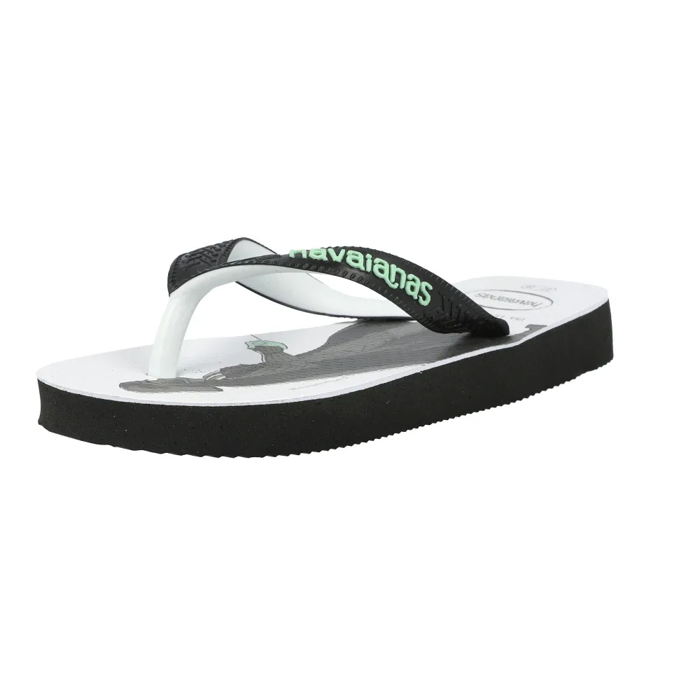 Havaianas Kids Top Star Wars Flip Flops Black