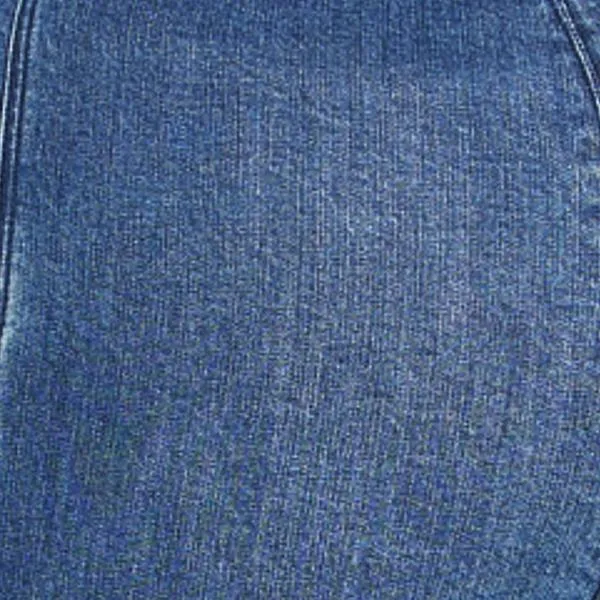 High Rise Sailor Button Denim Shorts