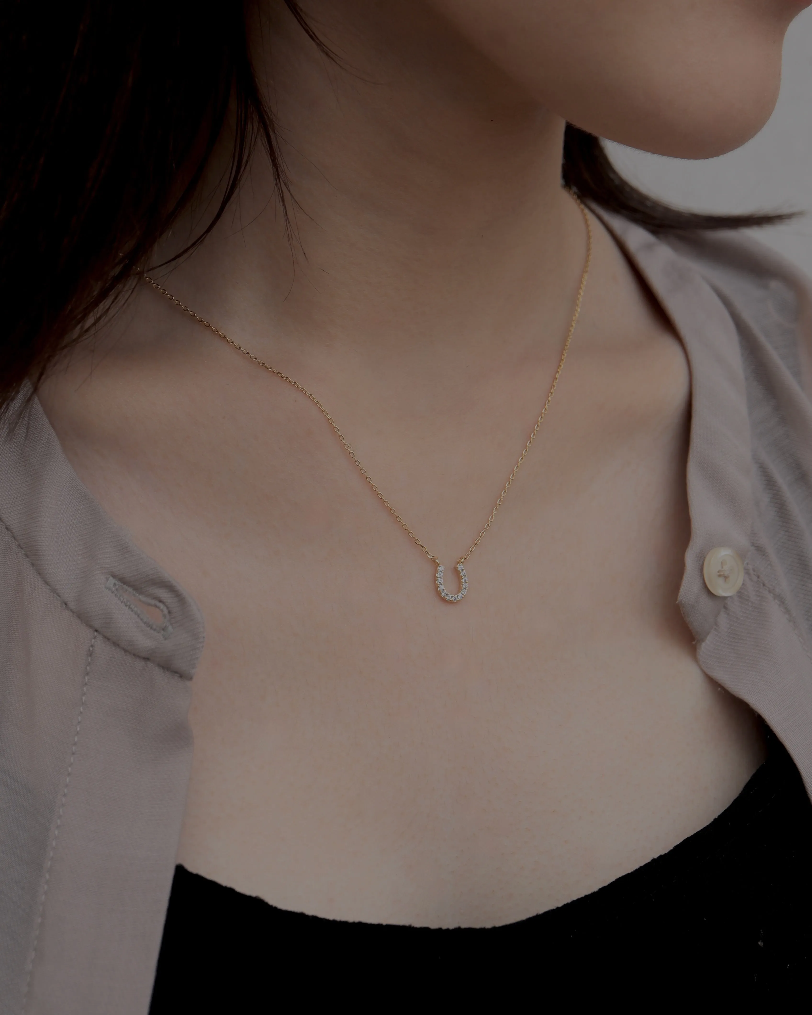 horse shoe necklace