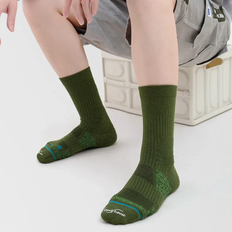 Hywell™ | Coolmax® Cushioned Basketball Crew Socks | 1 Pair