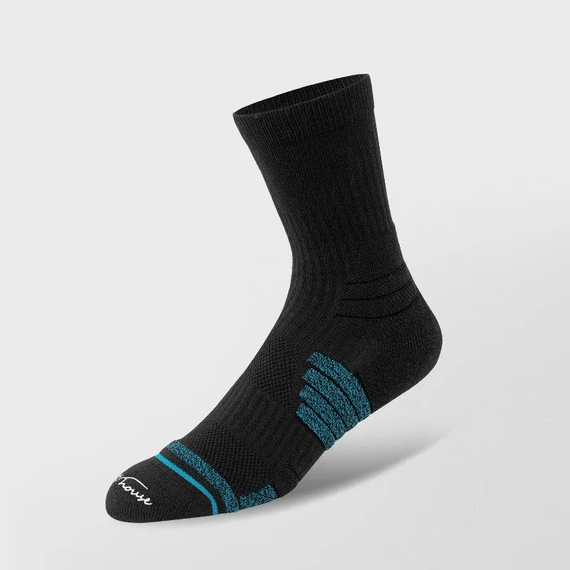 Hywell™ | Coolmax® Cushioned Basketball Crew Socks | 1 Pair