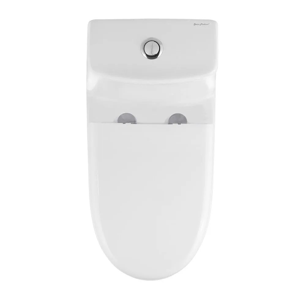 Ivy One-Piece Elongated Toilet Vortex Dual-Flush 1.1/1.6 gpf