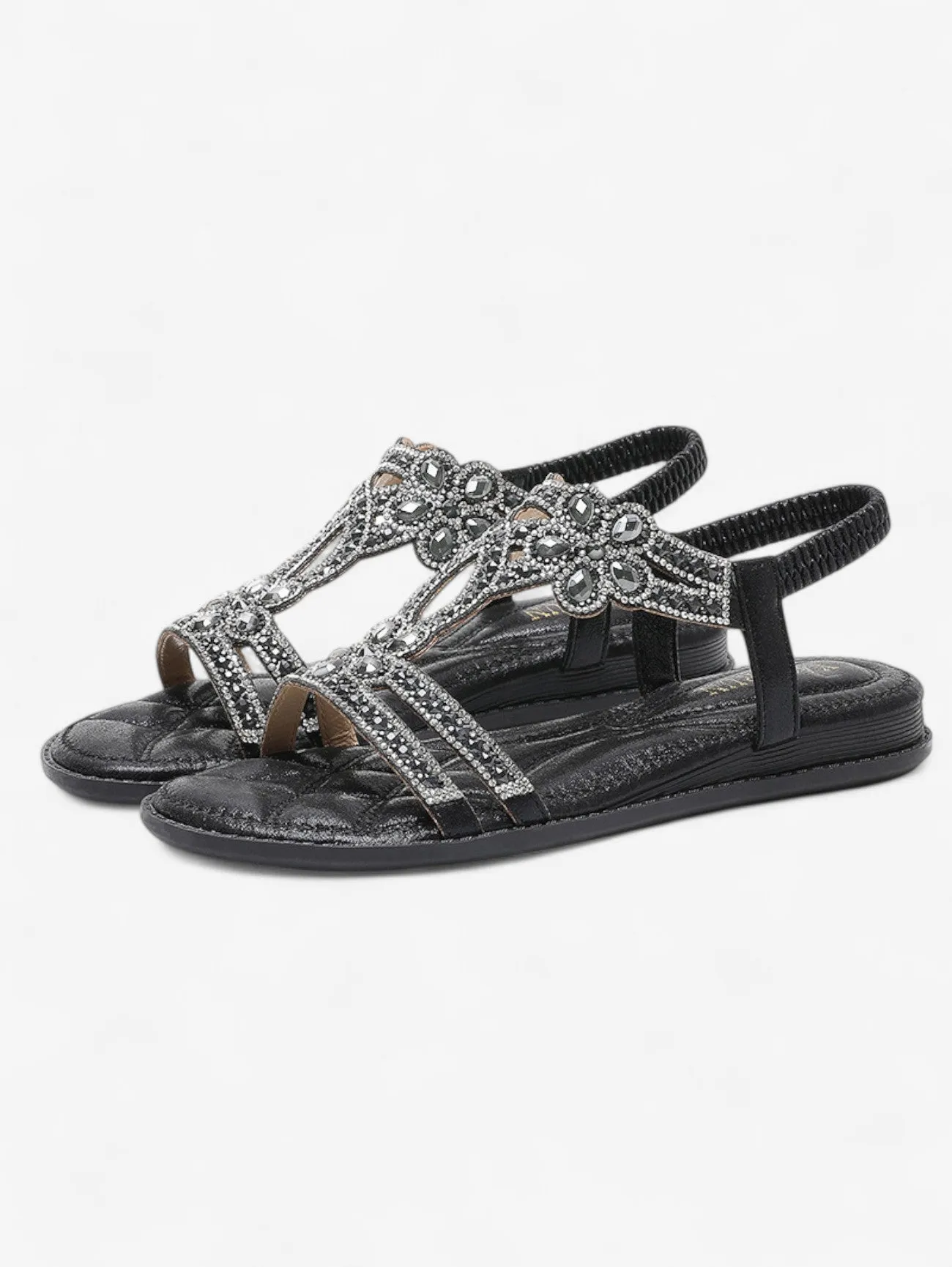 Jada | Women's Flat Summer Slip On Open Toe Sandals