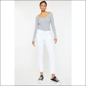 Kancan Mid Rise Ankle Skinny Jeans: Strut your Stuff & Break Hearts! 💔